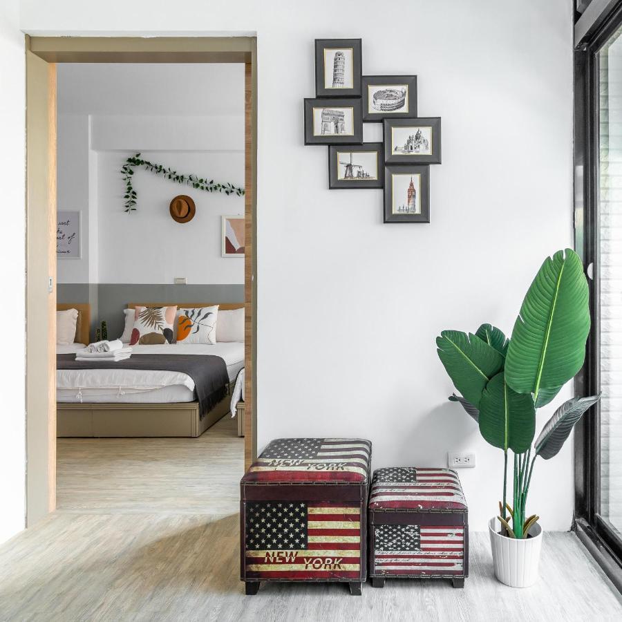 Sleepier Multi-Minsu Tainan Apartment Bagian luar foto
