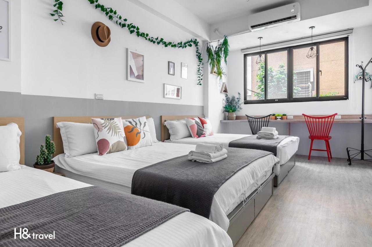 Sleepier Multi-Minsu Tainan Apartment Bagian luar foto