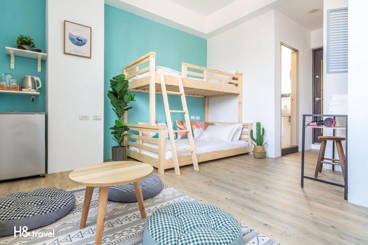 Sleepier Multi-Minsu Tainan Apartment Bagian luar foto