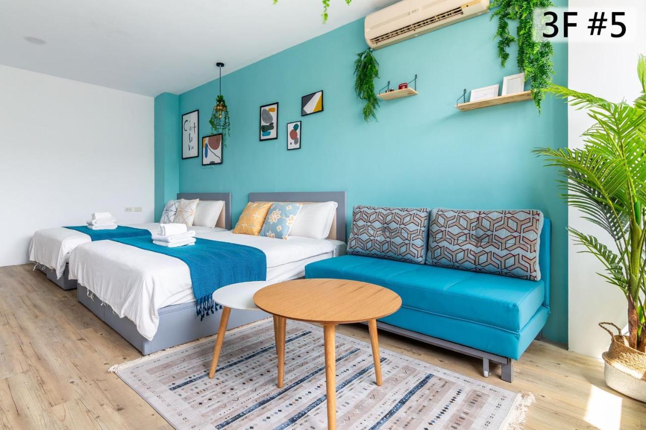 Sleepier Multi-Minsu Tainan Apartment Bagian luar foto