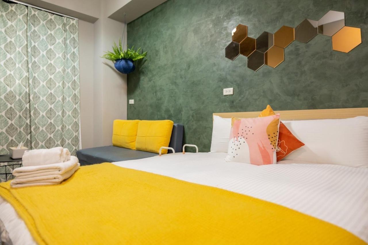 Sleepier Multi-Minsu Tainan Apartment Bagian luar foto